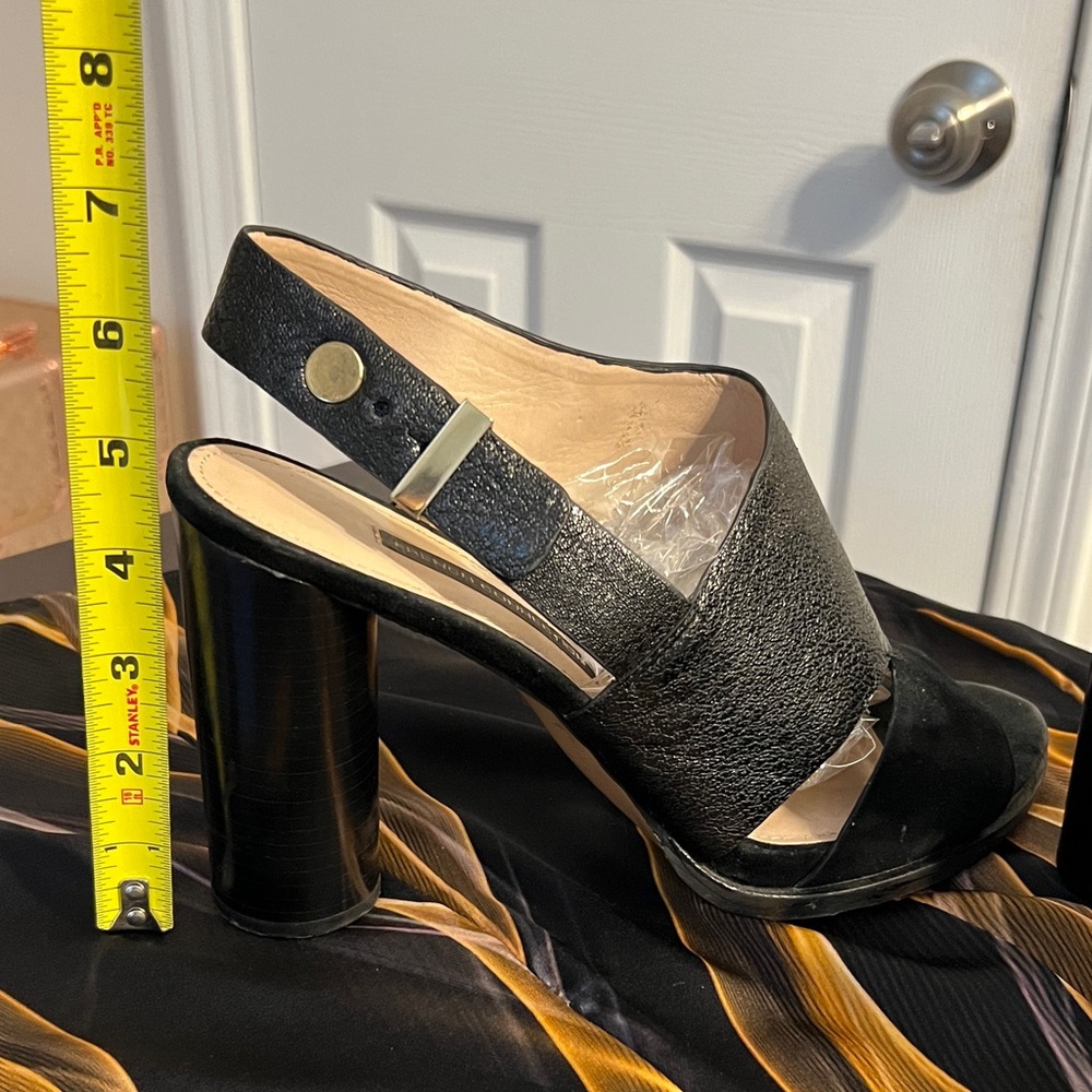 French Connection Black Women's Slingback Heels